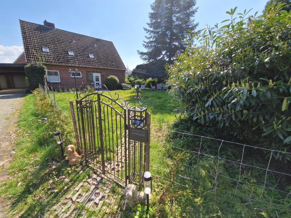 Gemuetliche Wohnung Direkt Am Kuestenkanal! Wardenburg Extérieur photo